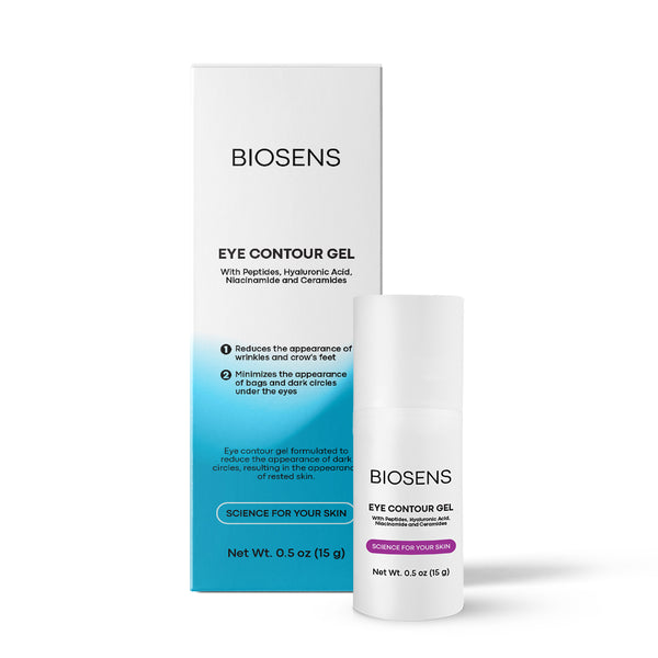 BIOSENS Eye Contour Gel with Peptides Airless 0.5 FL OZ