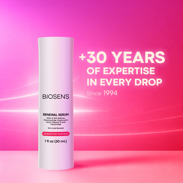 BIOSENS Renewal Facial Serum 0.15% Retinol Airless 1 FL OZ