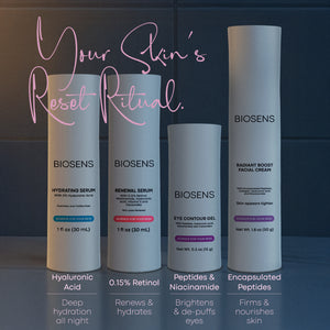 BIOSENS Renewal Facial Serum 0.15% Retinol Airless 1 FL OZ